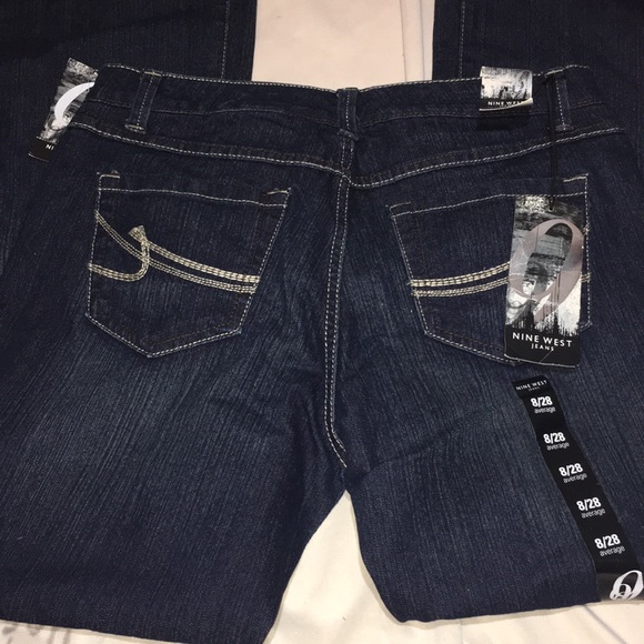 Nine West Mid Rise Bootcut Jeans 8/28 8 nwt - Picture 8 of 8